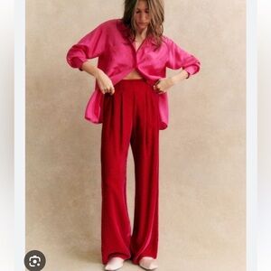 ✨Sezane Malone Velvet Trousers
